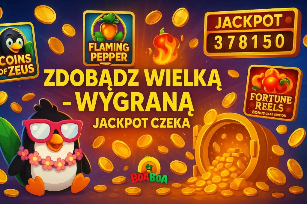 Jackpoty w kasynie Boaboa – wygrywaj miliony grając online