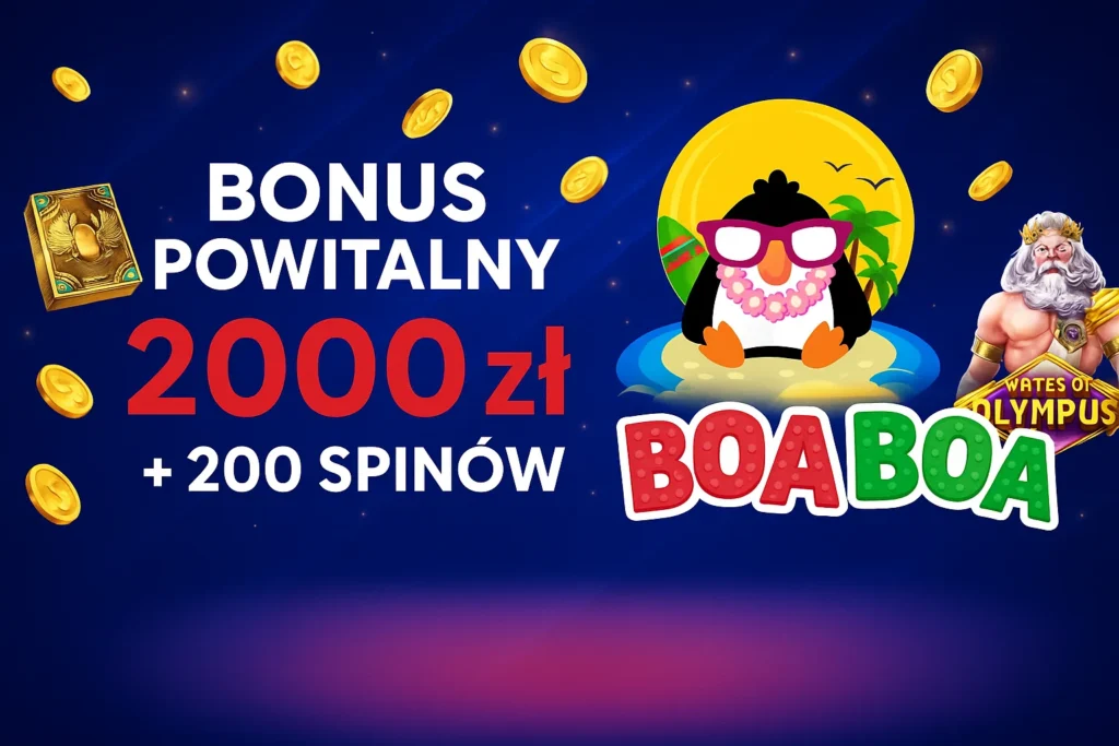 Boaboa Bonus Powitalny – Desktop