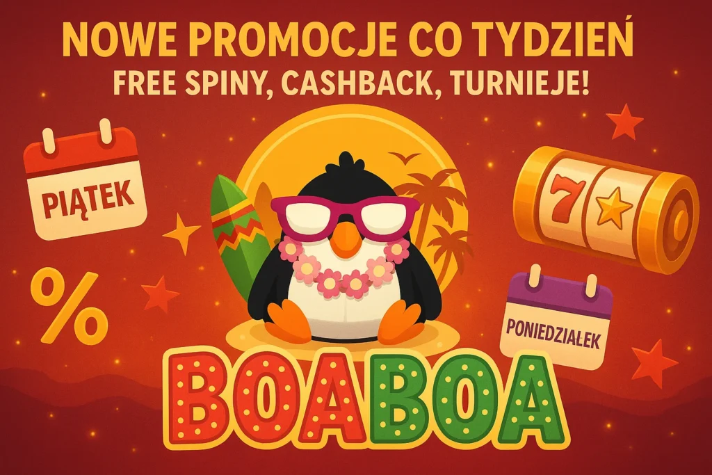 Promocje tygodniowe w Boaboa Casino
