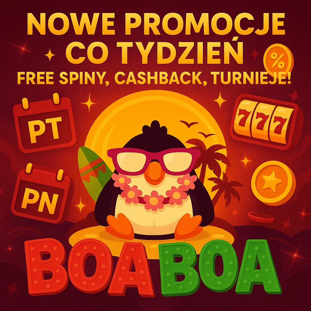 Promocje tygodniowe w Boaboa Casino